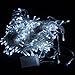 HDE Linkable LED String Lights Holiday Home Fairy Multifunction Wedding College Dorm Room Craft Decoration Expandable Rope Lights (100 Micro LEDS - Frost White)