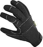 Premium Mechanic Duty Gloves with Padded Knuckles, Reinforced Palm, Firm Tool Grip, High Stretch Spandex Back, Perfect Fit Flexibility, Great Wear to Work, Safety Protection, All Purpose Tactical Gear