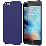 iPhone 6 Case, BRIDGEGEN [Ultra Slim] Fit Skin PU Leather Back Case[Lightweight], Premium Leather overlay on Polycarbonate Back Case [Perfect-Fit] for iPhone 6 / iPhone 6S - Gem Blue