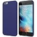 iPhone 6 Case, BRIDGEGEN [Ultra Slim] Fit Skin PU Leather Back Case[Lightweight], Premium Leather overlay on Polycarbonate Back Case [Perfect-Fit] for iPhone 6 / iPhone 6S - Gem Blue