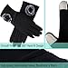 Mydeal Womens Fashion Winter Gloves Texting Gloves Touch Screen Gloves Mittens Thick Warm Mittens Cold Weather Gloves - Black