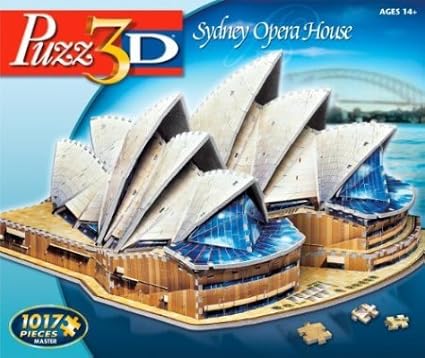 sydney opera house 3d puzzle