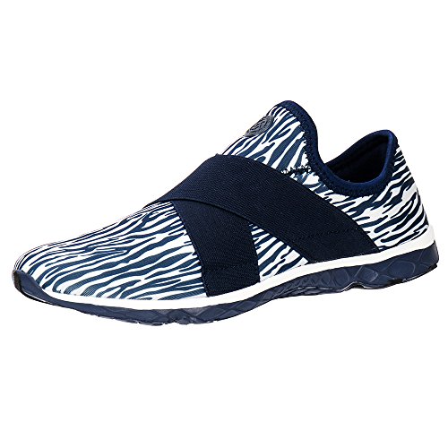 Aleader Women's Slip On Water Hiking Shoes Navy 9 D(M) US