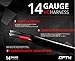 OPT7 LED Light Bar Heavy Duty Wiring Harness 14 Gauge 380W Dual Wiring Harness w/ Switch for Off Road - 11ft Dimmer Strobe 80ft Range Plug and Play Waterproof Relay Splitter