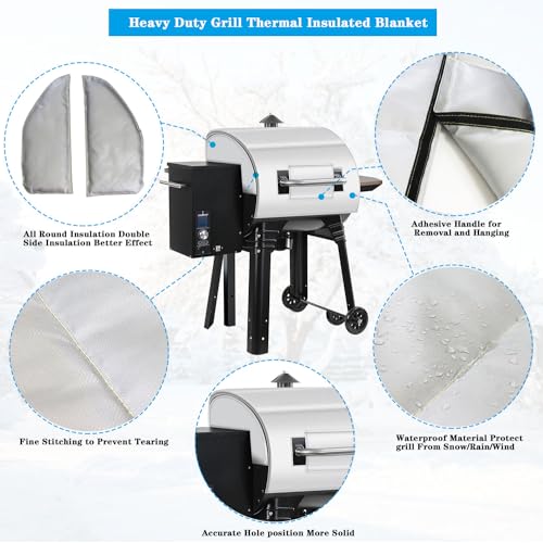 Grill Thermal Insulated Blanket for Pit Boss 1150 Series Pro