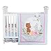 Trend Lab My Little Friends 6 Piece Crib Bedding Set, Blue/Pink/Brown/Gray