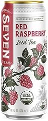 Seven Teas Organic Rojo Raspberry Iced Tea, 16 Fz