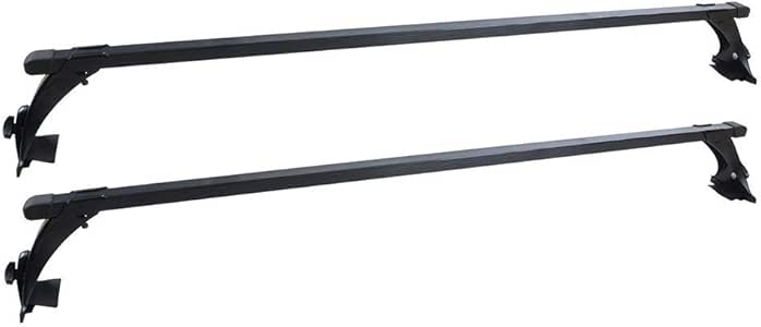 JPVGIA Barras de Techo for el Coche carriles Laterales del Equipaje de