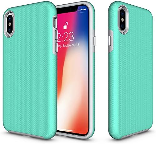 MXWANG Soft TPU + Hard PC Dual Guard Shock-Absorbing Scratch-Resistant Rugged Drop Protection Case for Apple iPhone X/8/7/8 Plus/7 Plus/6/6S/6 Plus/6S Plus/5/5S/SE&amp;Samsung Galaxy Note 8/S8/S8 Plus
