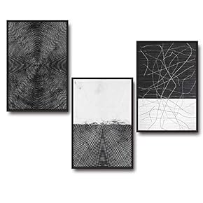 3 Piece Framed Canvas Wall Art for Living Room, Bedroom Buildings Theme Canvas Prints for Home Decoration Ready to Hang - 16"x24"x3 Panels