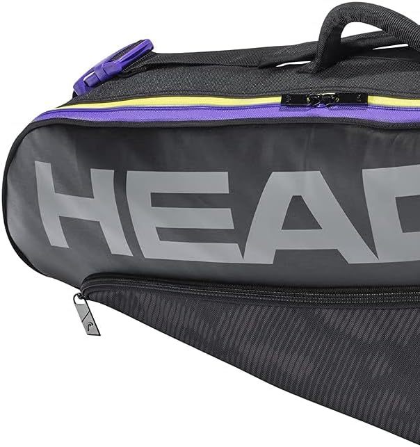HEAD Tour Team 3R Pro Tennis Racquet Bag 3 Racket Tennis Equipment Duffle Bag : Sports & Outdoors