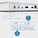CalDigit USB-C Docking Station: New Firmware 2/9, Supports MacBook, 2016 MacBook Pro, HDMI, DisplayPort, Lan, Audio, Mic, Thunderbolt 3 Compatible, 0.5m Cable