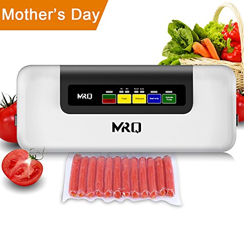 MR.Q [5-in-1] Vacuum Sealer - Automatic Dry Moist Vacuum Air Sealer, Vacuum Package Machine