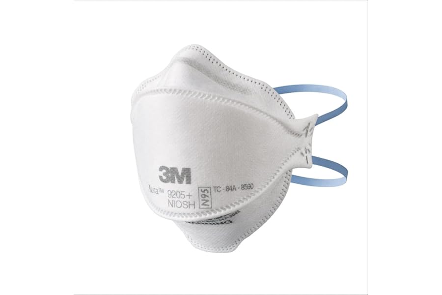 3M Aura N95 Particulate Respirator 9205PP-20-DC, N95 Masks, 20 Masks