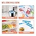 Sous Vide bags 15 Reusable food vacuum seal bags BPA Free Ziplock for Anova and Joule Cookers,1 Hand Pump, 3 Sealing Clips and 3 Sous Vide Clips, Apply for Sous vide cooking &Food Storage/Freezer