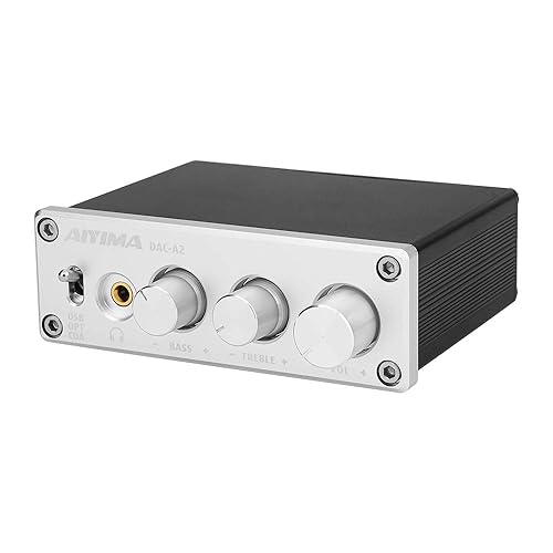 AIYIMA DAC-A2 Dac Headphone Amplifier with Bass and Treble