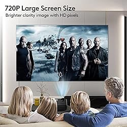 Living Enrichment Mini Projector with