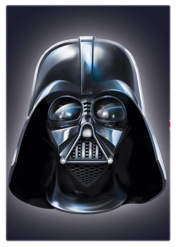 Komar 14027h Star Wars Darth Vader Freestyle Deco Sticker - Black