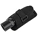 AIRSOFTPEAK Flashlight Pouch Holster Carry Case Holder with 360 Degrees Rotatable Belt Clip, Black