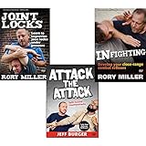 Bundle: Self-Defense DVDs by Rory Miller and Jeff Burger: Attack the Attack, Joint Locks, Infighting