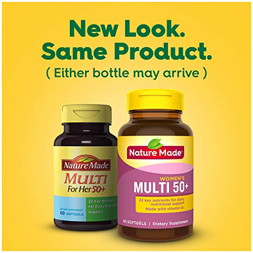 Nature Made Women's Multivitamin 50+ Softgels - Image 2