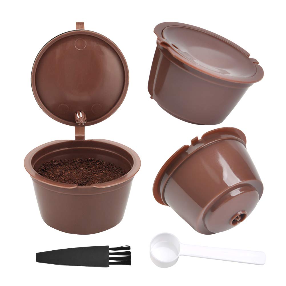 FOROREH Cápsula de Café Reutilizable de 3 Piezas para