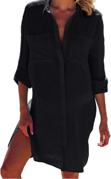 beach long sleeve cover up