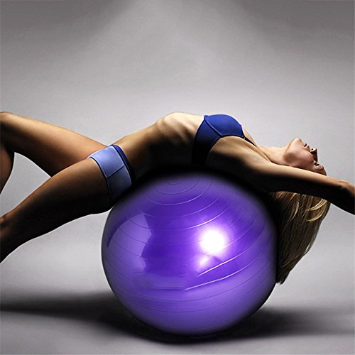 image for St.Dona Exercise Ball, 65CM Anti-Burst Fitness Exercise Stability and 