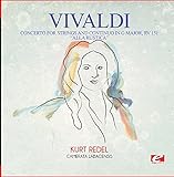 CONCERTO FOR STRINGS AND CONTINUO IN G MAJOR RV    image