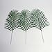 XHSP 11 40pcs Fake Faux Artificial Tropical Leaves Green Single Leaf Palm for Home Kitchen Party Decorations Handcrafts