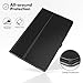 TiMOVO Folio Case for All-New Fire HD 10 Tablet (9th Generation, 2019 Release and 7th Generation, 2017 Release) - Slim Folding PU Leather Stand Cover Case for Amazon Fire HD 10 Tablet, Black