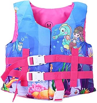 Amazon ウォータースポーツライフベスト人魚子供のための水泳ライフジャケットユニコーン男の子女の子子供ダイビング安全装置漫画 ライフジャケット フローティングベスト