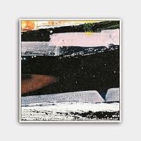 Framed Canvas Wall Art Abstract Canvas Prints Home Artwork Decoration for Living Room,Bedroom - 16x16 inches