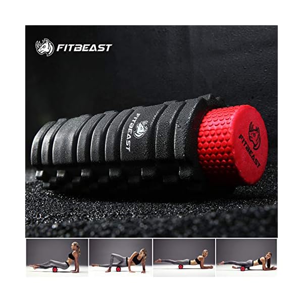 Fitness-Foam-Rollers-For-Deep-Tissue-Massage-Trigger-Point-Foam-Roller-For-Muscle-Massage-And-Deep-Relaxation-Therapy2-in-1-Muscle-Foam-Roller-Rumble-Set-For-Exercise-in-Your-Aching-Legs-and-Body Fitness Foam Rollers For Deep Tissue Massage, Trigger Point Foam Roller For Muscle Massage And Deep Relaxation Therapy,2…