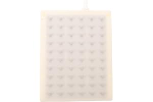 HOLIDYOYO Shower Head Panel, High Flow Rainfall Shower Head, Plastic Top Mount for Gyms, Employee Bathrooms, and Public Facil