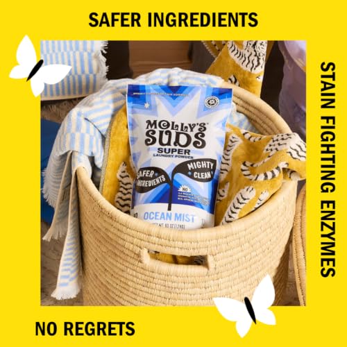 Molly's Suds Super Powder Detergent | Extra Strength Laundry Soap, Stain Fighting photo 9