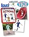 Lauri Language Cards Actions, Manners, Categories & Opposites Learning Flash Cards Gift Set Bundle - 4 Pack