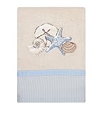 Zenna Home, India Ink Seaside Serenity Bath Towel, Coastal/Beach