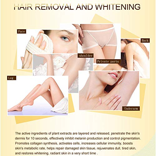 NedolQ's Hair Removal,Whitening Painless Hair Removal Private Parts Underarm Mousse Spray Foam Mousse Creams Depilatories (Color) - Thumbnail 7