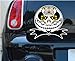 OSMdecals - Mexican Sugar Skull Version 107 Jack Skellington Nightmare Before Christmas Funny Sticker Decal - Day of the Dead Home Decor Car Window Bumper Decal Sticker - SAME PRICE ALL SIZE!