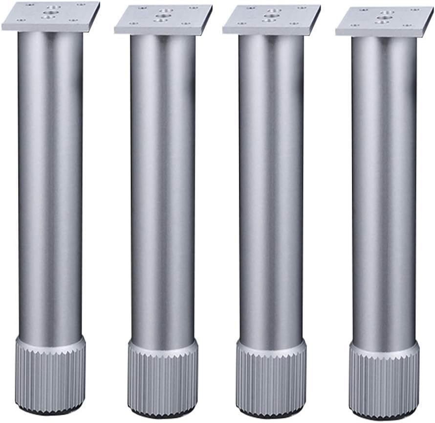 DFJU Möbelbeine, Möbelbeine aus Aluminiumlegierung DIY verstellbare