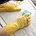 Playtex HandSaver Reuseable Rubber Cleaning Gloves (Small, 6 Pairs), Everyday Protection Reusable Household Gloves