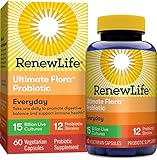 Renew Life Everyday Probiotic, Ultimate Flora, 15 Billion, 60 Capsules