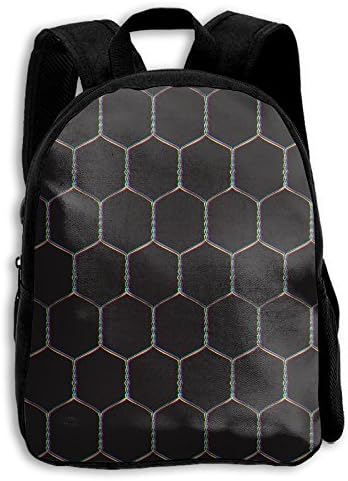 NHRTYHFWDG Customized School Backpack Black Chicken Wire(454) Children¡¯s Backpack,Shoulders Bag,Casual Backpack,Travel Backpack