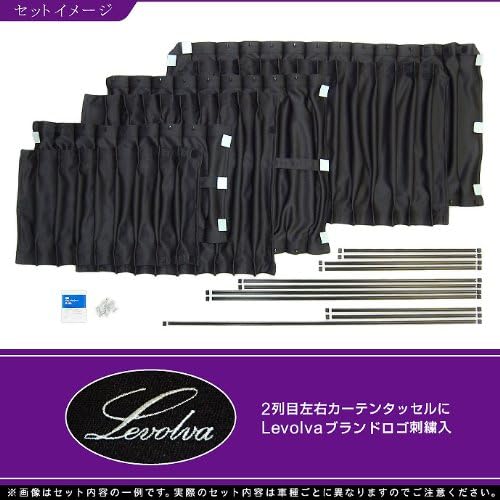 Levolva レヴォルヴァ サイドカーテン Gb5系 Gb6系 Gb7系 Gb8系 フリード フリード ハイブリッド クロスター含む 専用サイドカーテンセット 車中泊グッズ 防災グッズ 車盗難防止 パーツ サンシェード カーテン 車 バイク Amazon