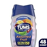 Tums Ex, Assorted Fruit, 48 Count