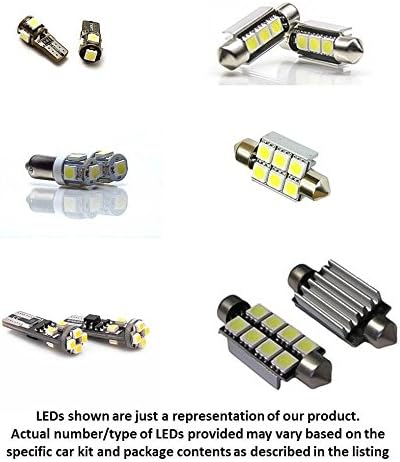Blast LED 18pc Replacement LED Lights Interior Package Kit for BMW 3 Series E93 Convertible 328i 335i M3 - Error Free