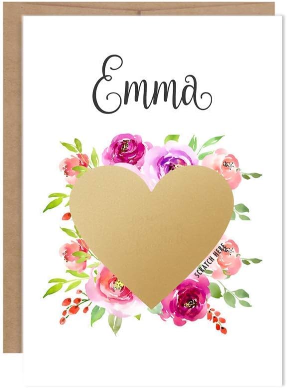 Will You Be My Bridesmaid Scratch Card Bridesmaid Proposal Card
