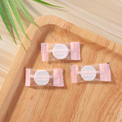 50Pcs Skin Care Facial Compressed Mask Paper DIY Natural Face Cotton Mask Sheets With Mask Bowl-Good Partner for Skin Lotion