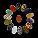 14pcs Beautiful mixed stone Oval CAB CABOCHON 30x20mm